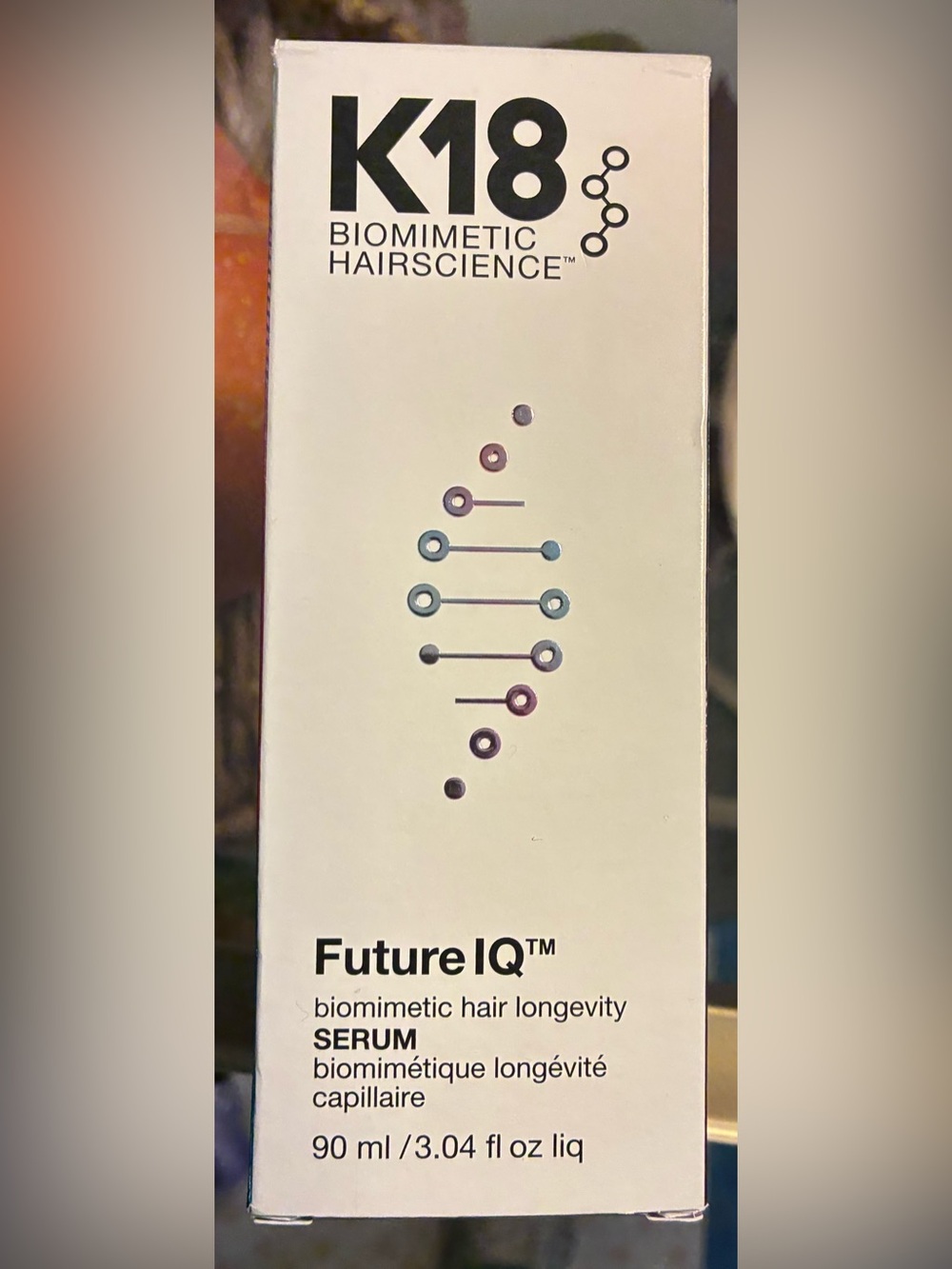 K18 FutureIQ Biomimetic Hair Longevity Serum 3.04 oz NEW